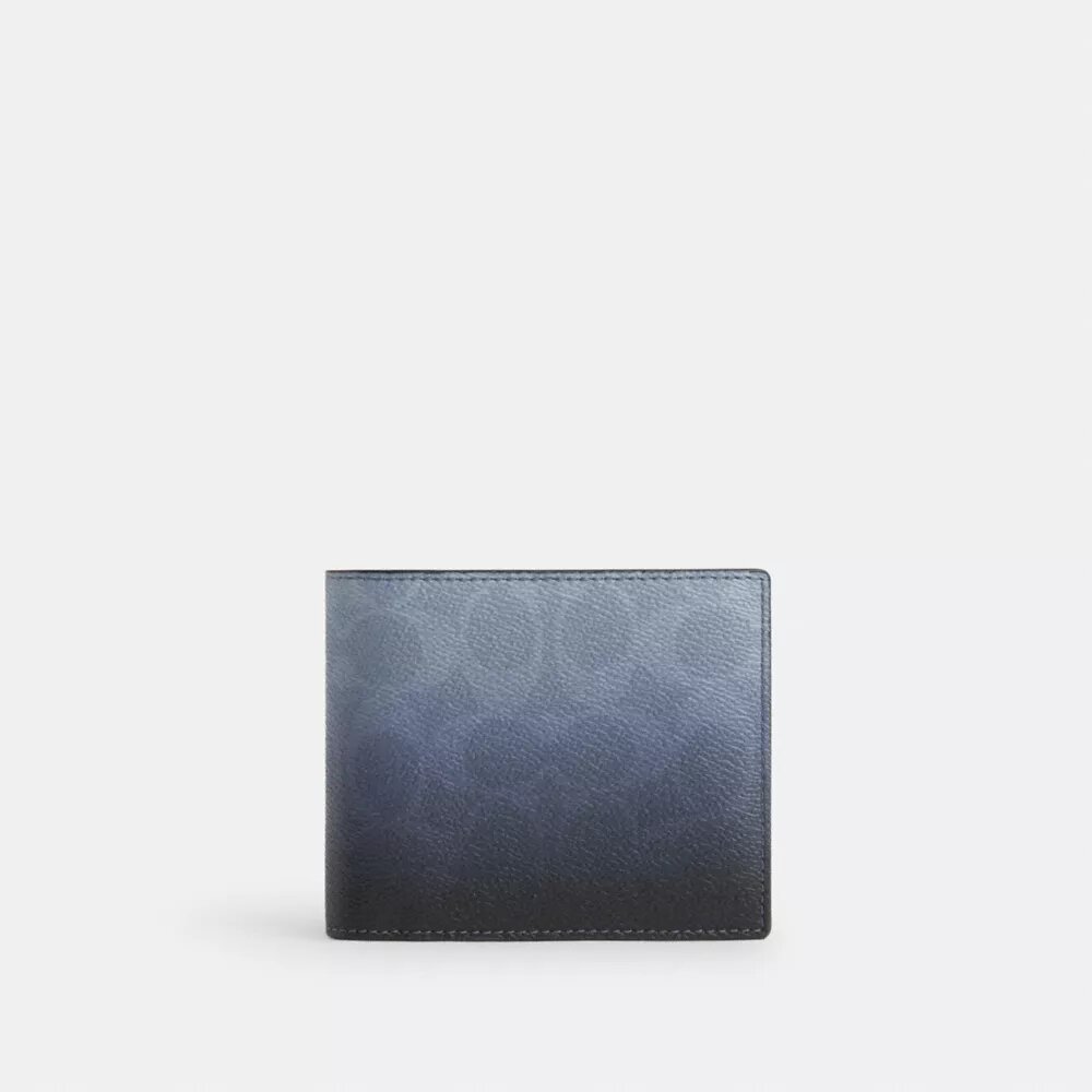 3-In-1 Wallet in Ombre Signature Canvas