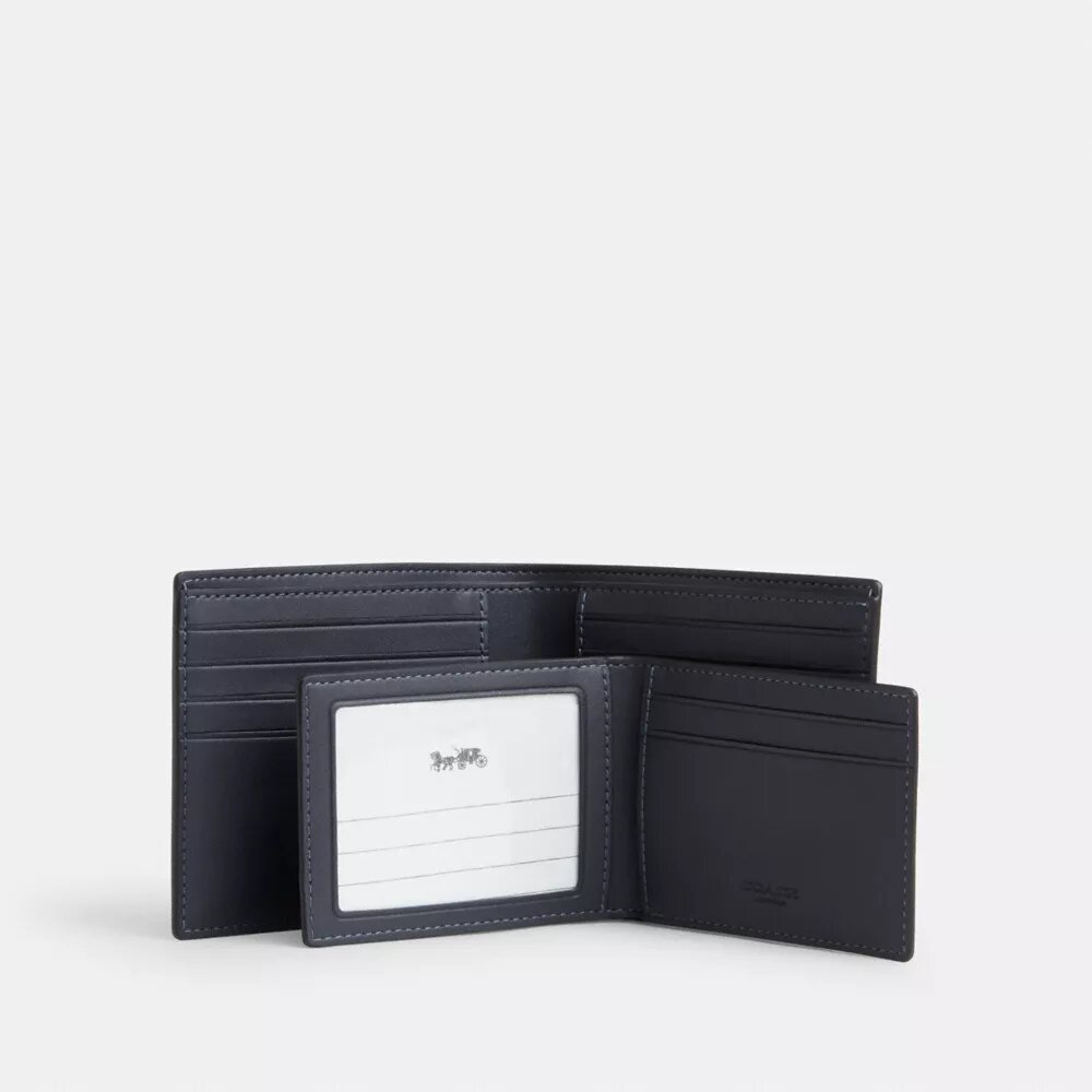 3-In-1 Wallet in Ombre Signature Canvas