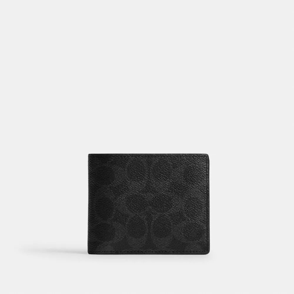 3-In-1 Wallet in Signature Canvas
