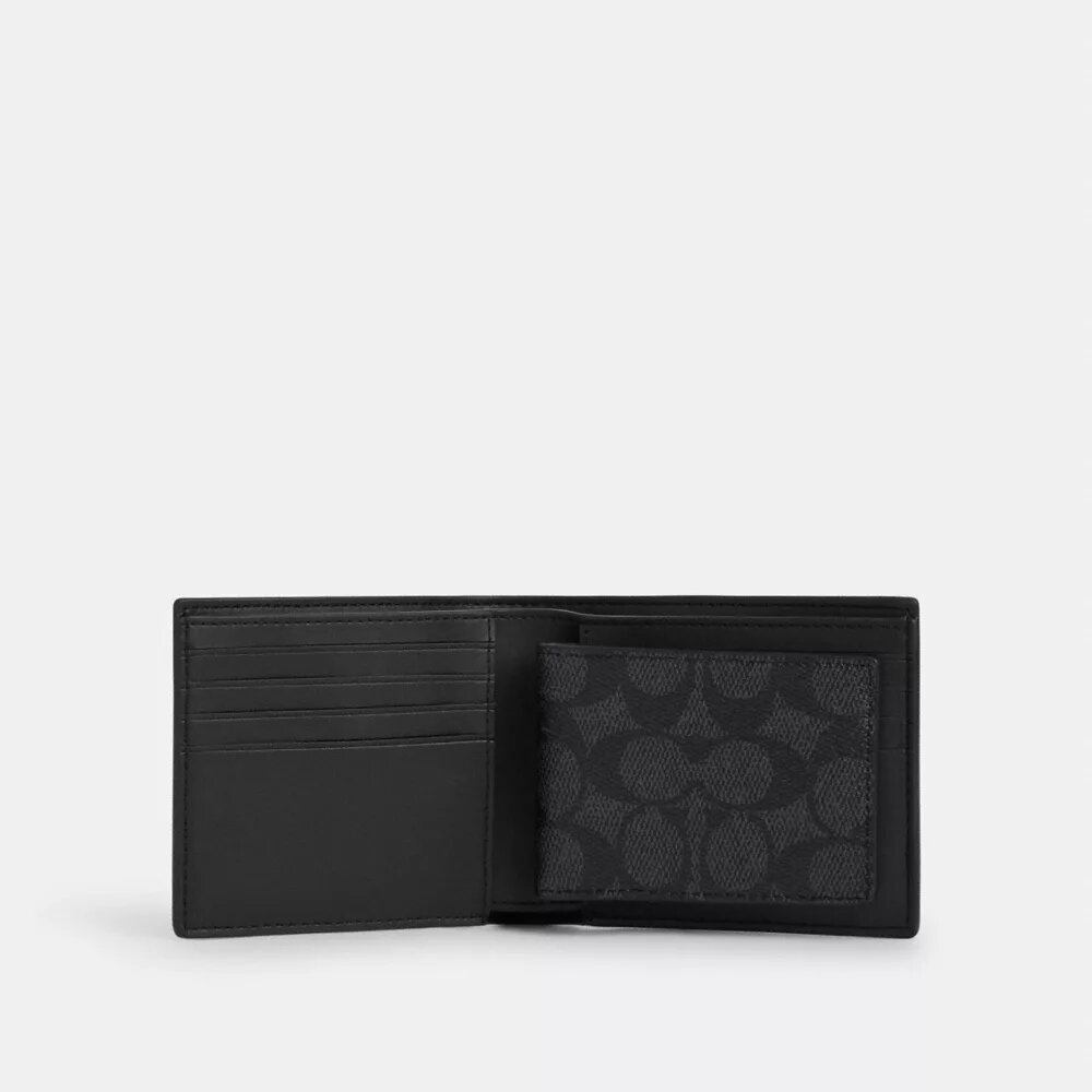 3-In-1 Wallet in Signature Canvas