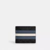 3-In-1 Wallet in Signature Canvas with Varsity Stripe