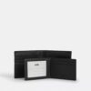 3-In-1 Wallet in Signature Canvas with Varsity Stripe