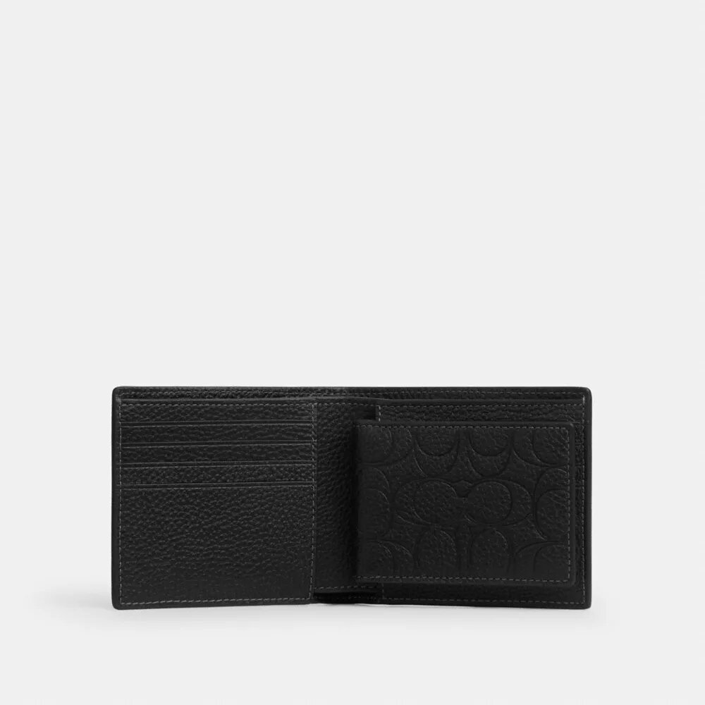 3-In-1 Wallet in Signature Leather