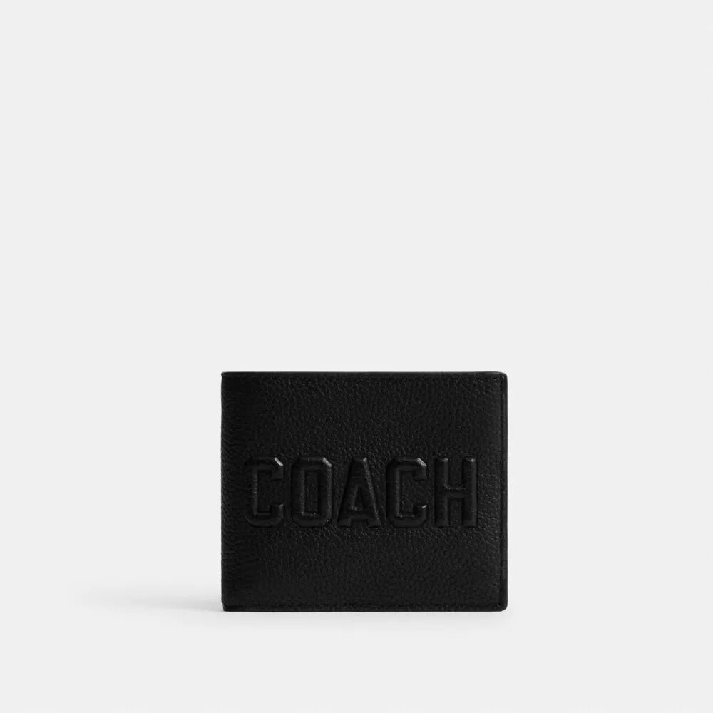 3-In-1 Wallet with Coach Graphic