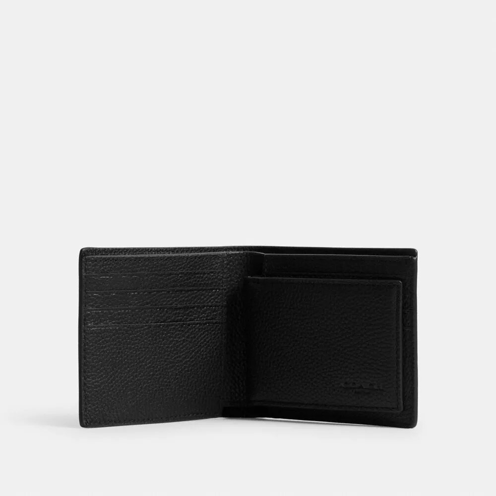 3-In-1 Wallet with Coach Graphic