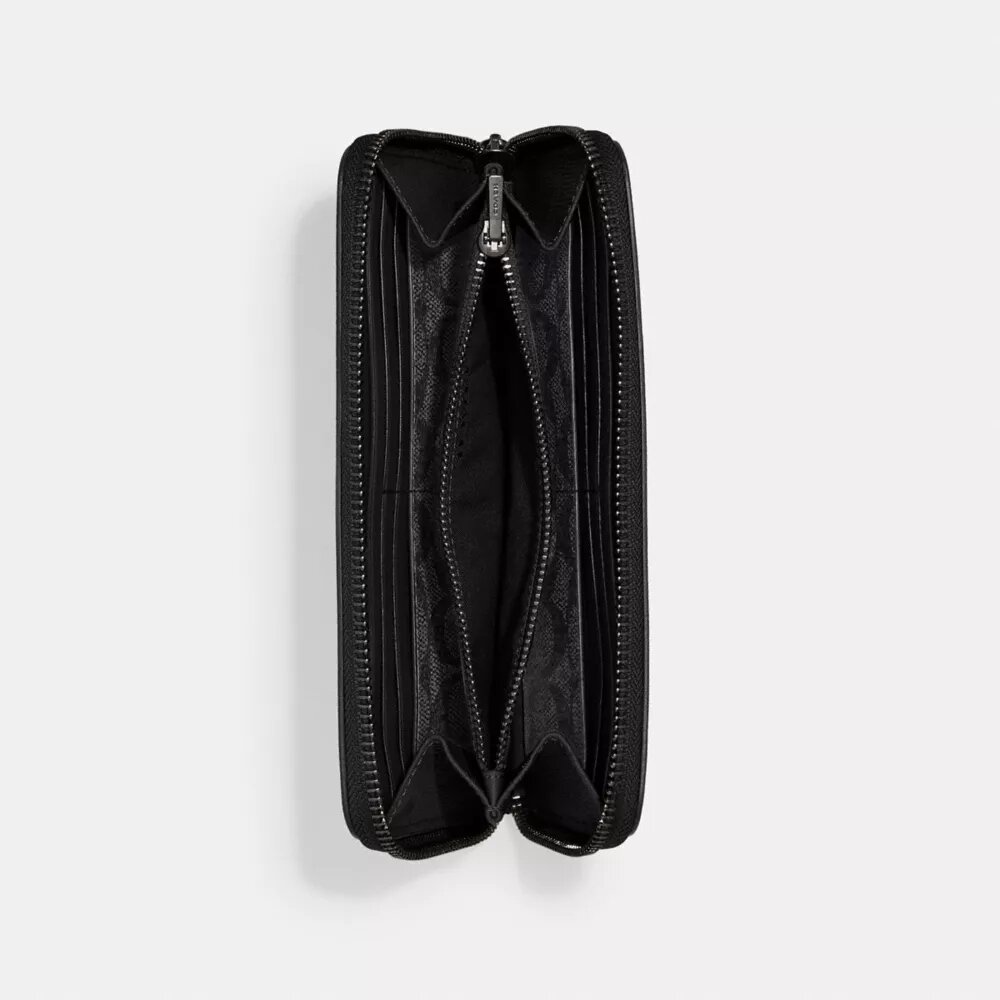 Accordion Wallet with Signature Canvas Interior