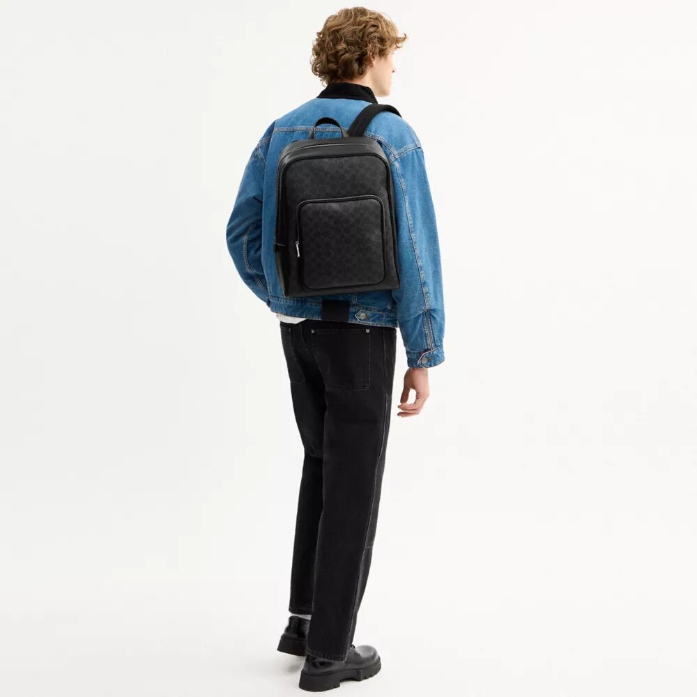 Aiden Backpack in Signature Canvas