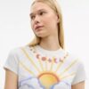 Airbrush 90'S Fit T-Shirt in Organic Cotton