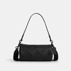 Andre Barrel Bag 24 in Signature Canvas