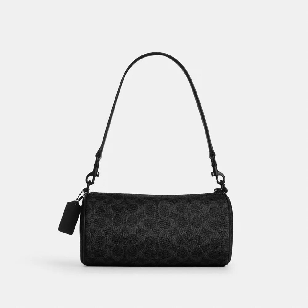 Andre Barrel Bag 24 in Signature Canvas