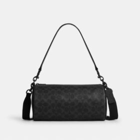 Andre Barrel Bag 30 in Signature Canvas