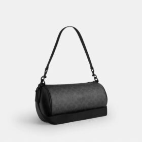 Andre Barrel Bag 30 in Signature Canvas