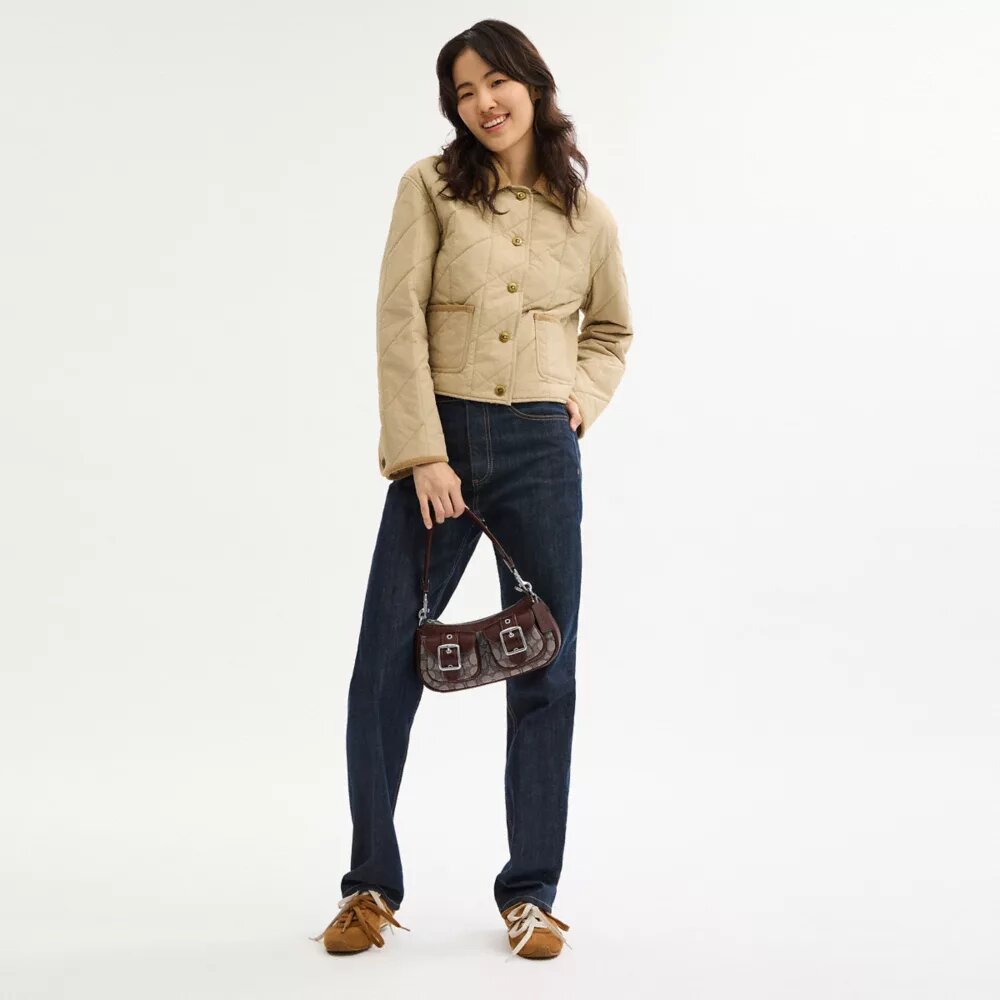 Ashton Bag in Signature Jacquard