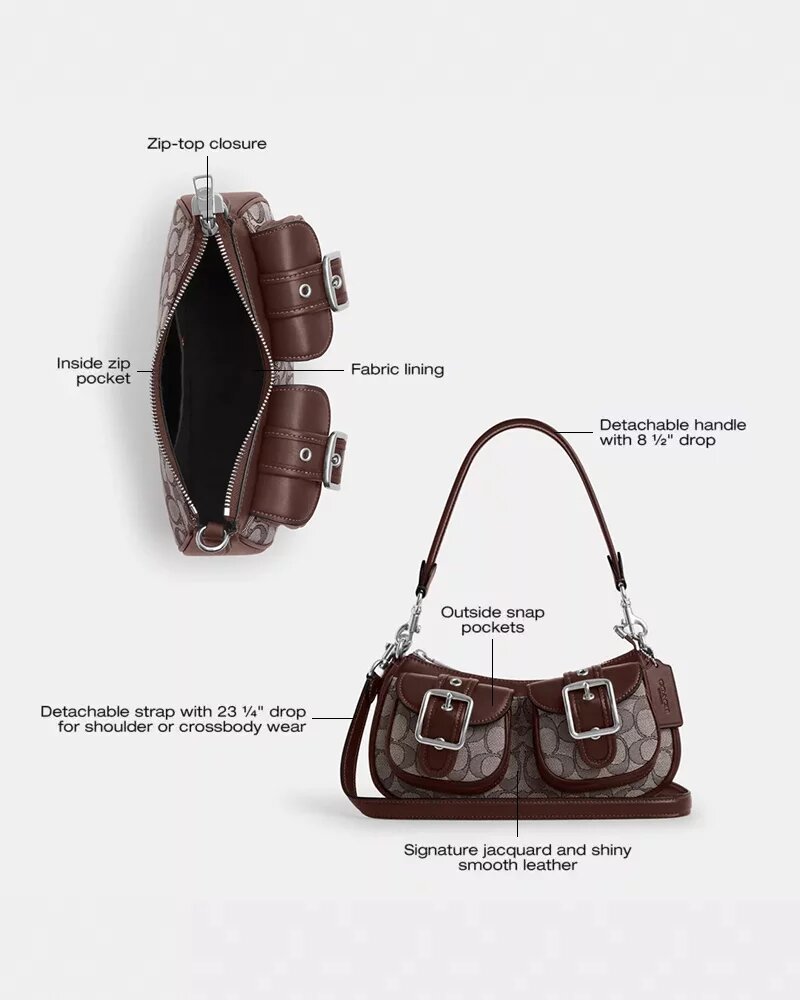Ashton Bag in Signature Jacquard