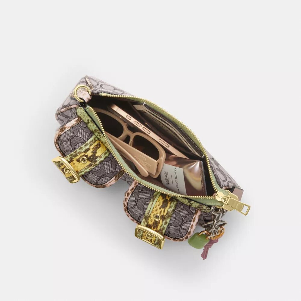 Ashton Shoulder Bag in Signature Jacquard