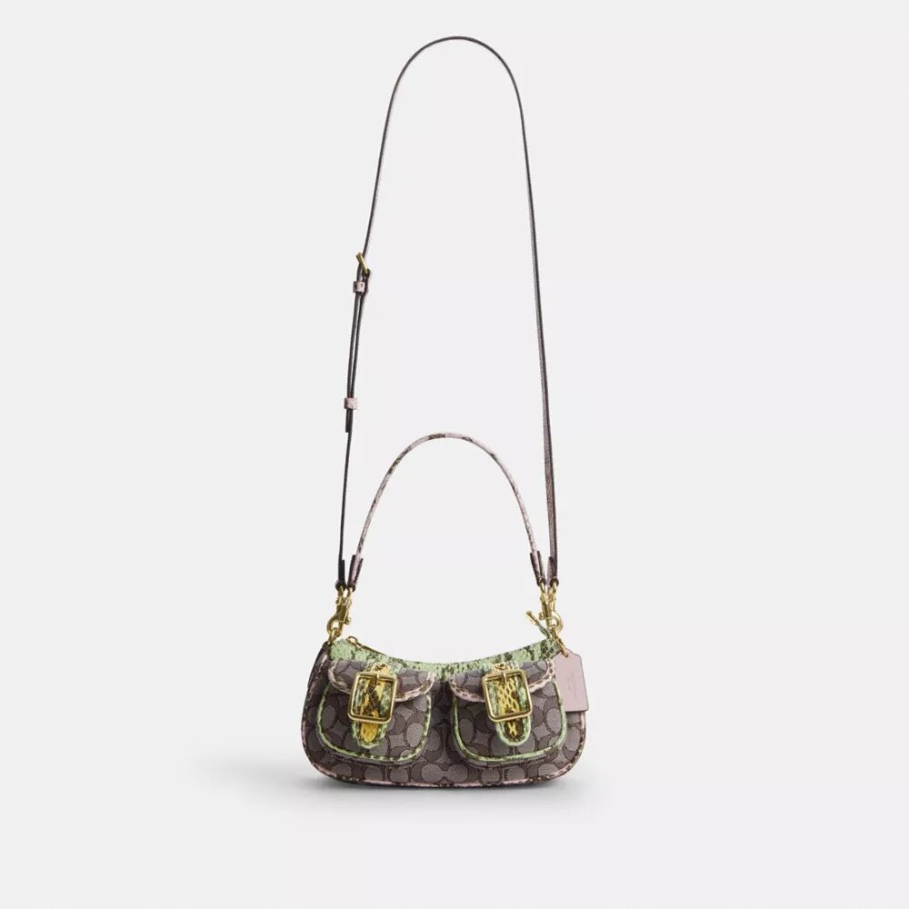 Ashton Shoulder Bag in Signature Jacquard