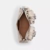 Ashton Shoulder Bag with Newspaper Print