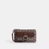 Ashton Wristlet in Signature Jacquard