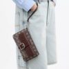 Ashton Wristlet in Signature Jacquard