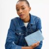 Ashton Wristlet in Signature Leather