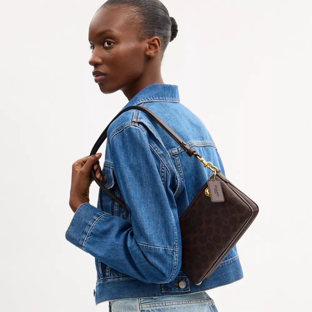 Audrey Crossbody Bag in Signature Canvas