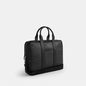 Austin Brief in Signature Canvas