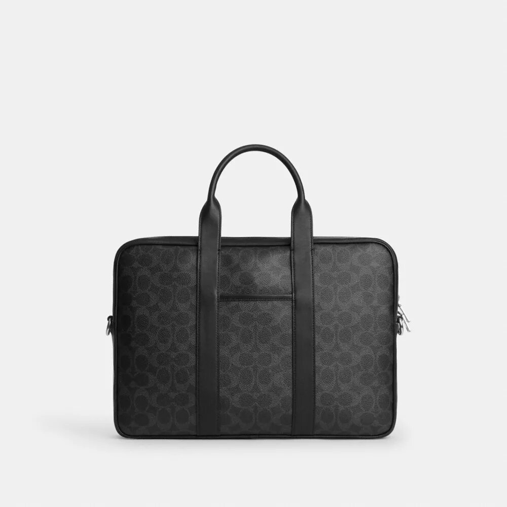 Austin Brief in Signature Canvas