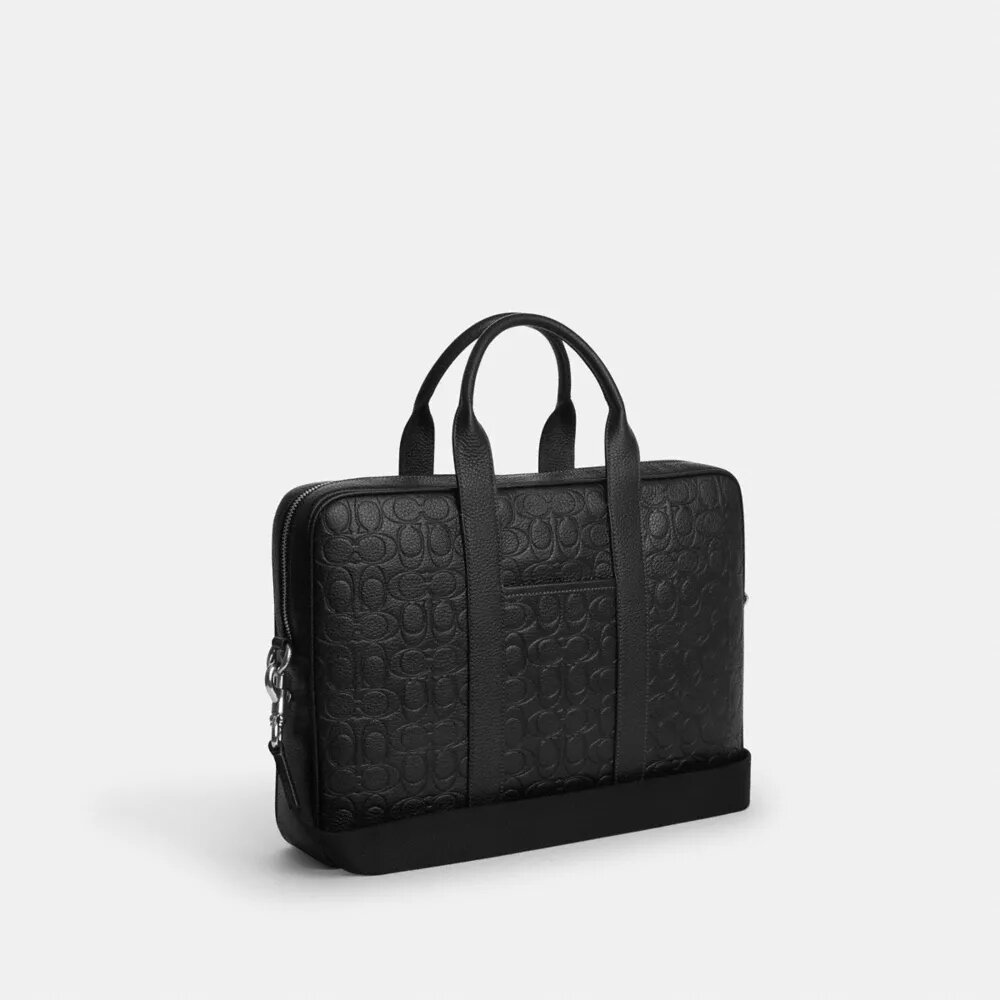 Austin Brief in Signature Leather