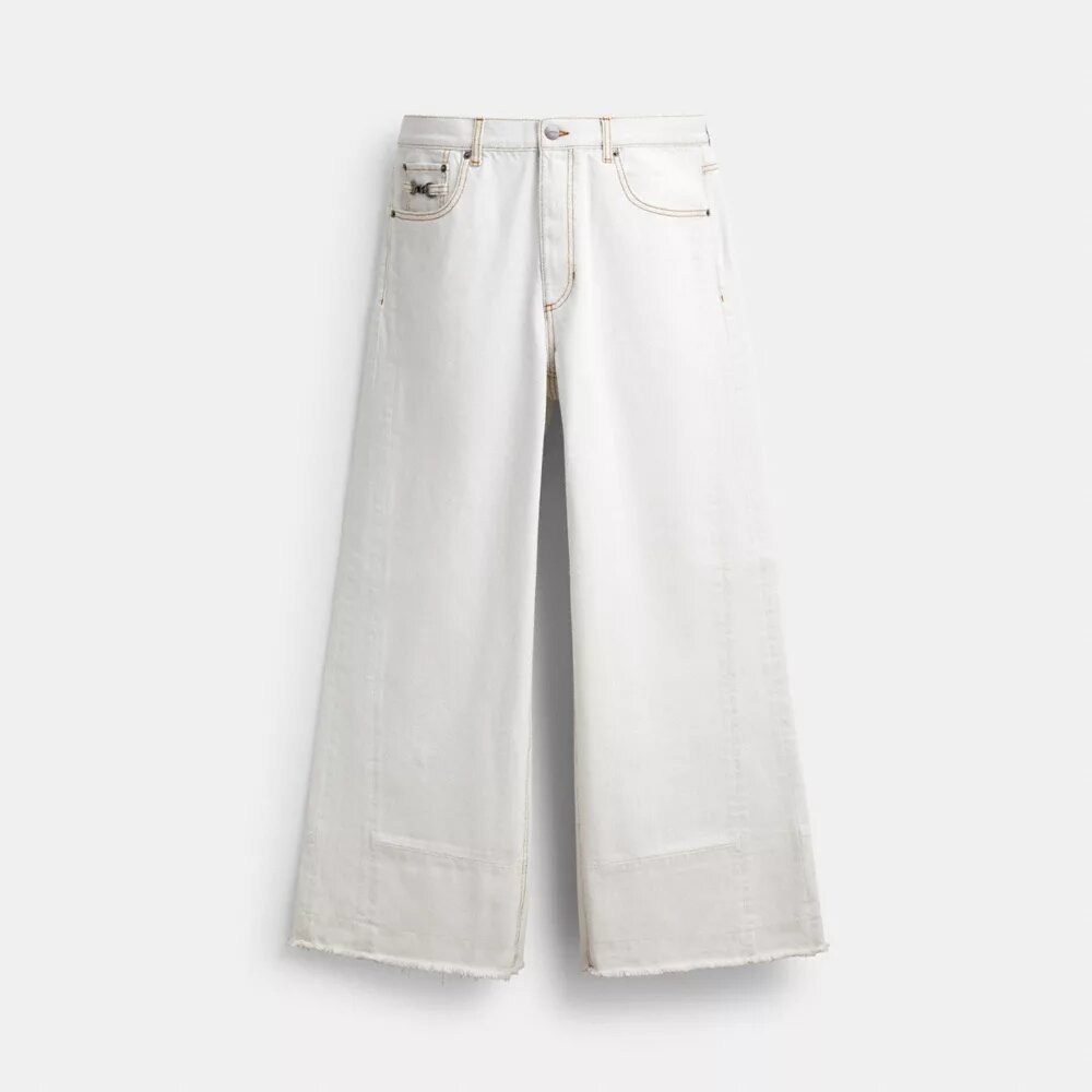 Baggy Denim Pants in Organic Cotton