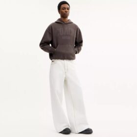 Baggy Denim Pants in Organic Cotton