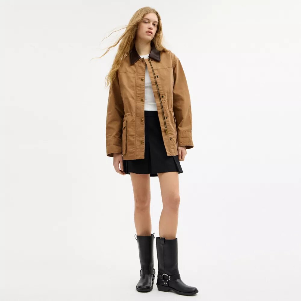 Barn Jacket in Organic Cotton