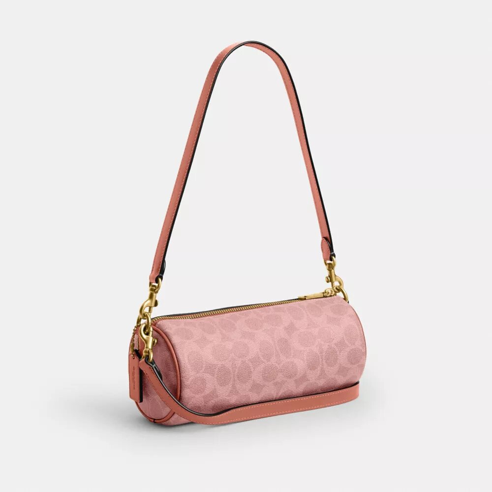 Barrel Bag in Signature Canvas