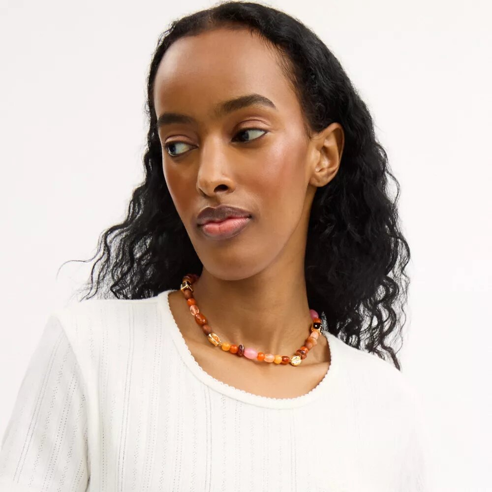 Beaded Choker Necklace