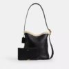 Bleecker Bucket Bag in Shearling