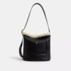 Bleecker Bucket Bag in Shearling
