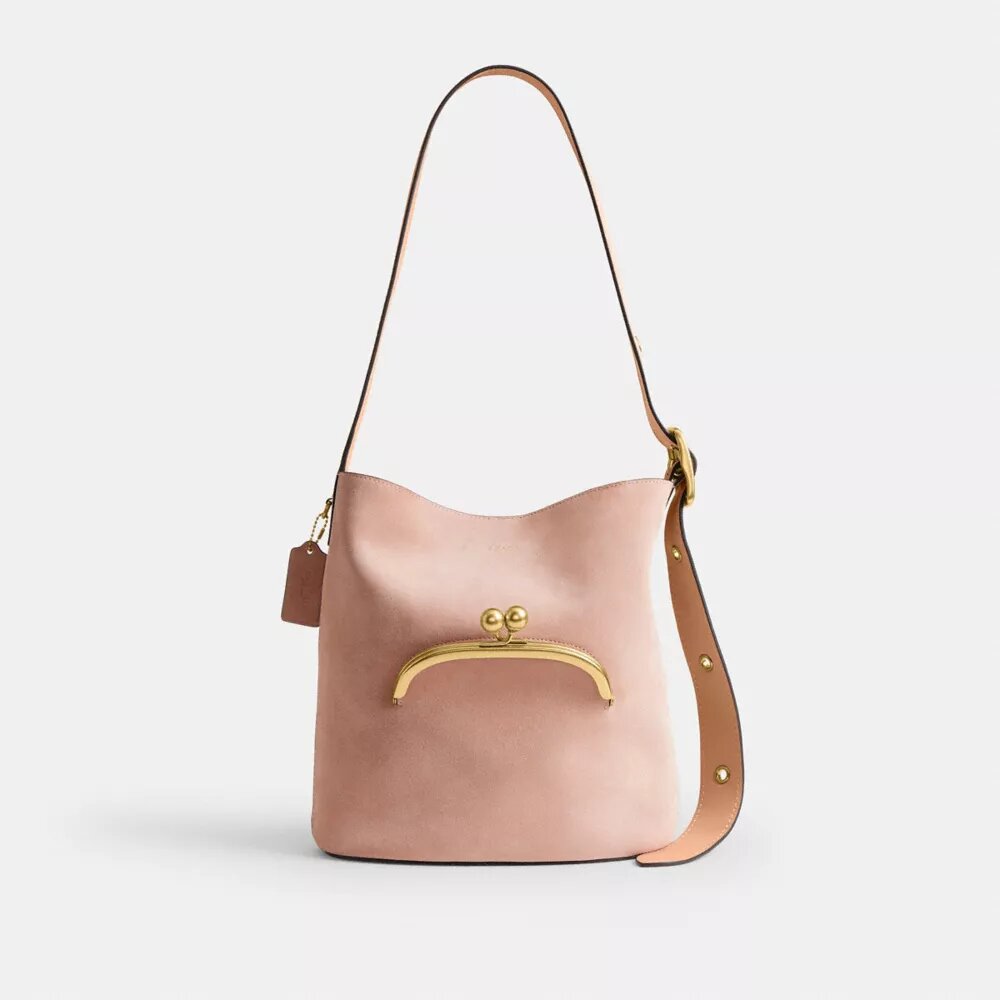 Bleecker Bucket Bag with Kisslock