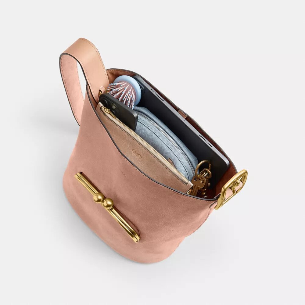 Bleecker Bucket Bag with Kisslock