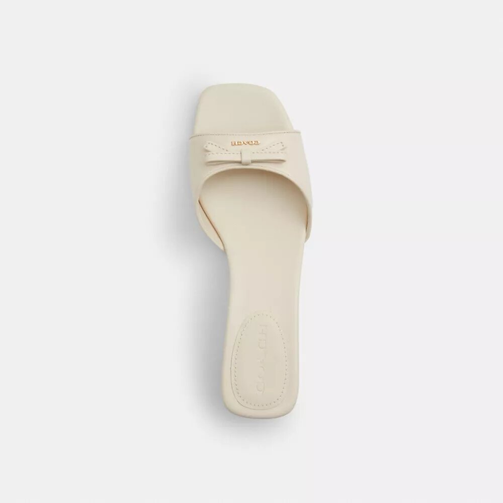 Bow Kitten Heel Sandal