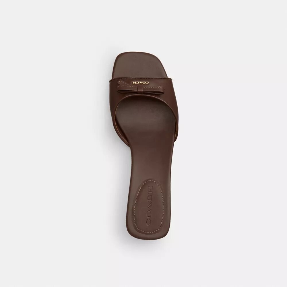 Bow Kitten Heel Sandal