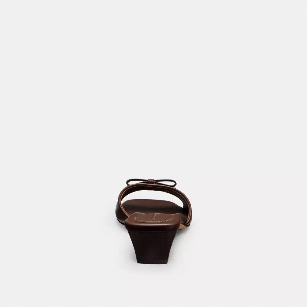 Bow Kitten Heel Sandal