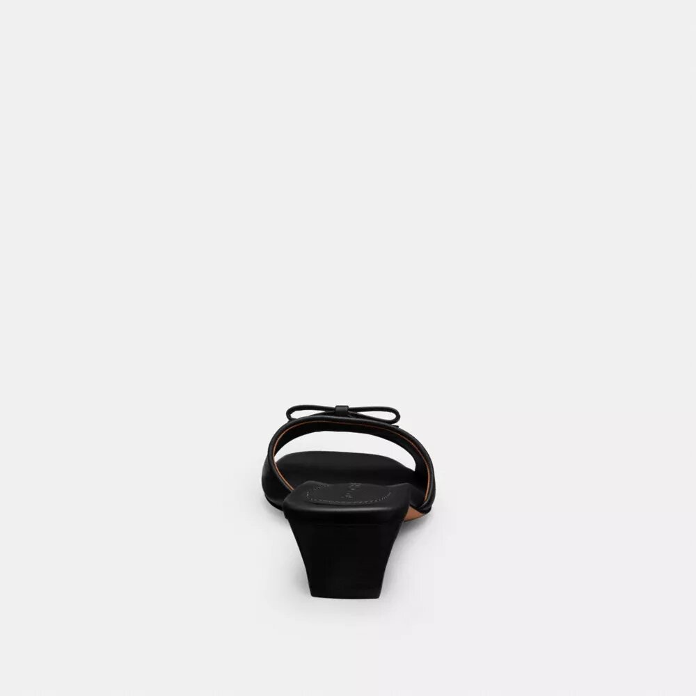 Bow Kitten Heel Sandal