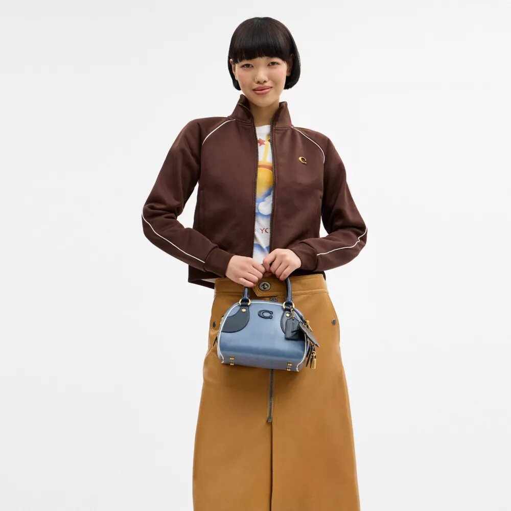 Bowling Top Handle Bag
