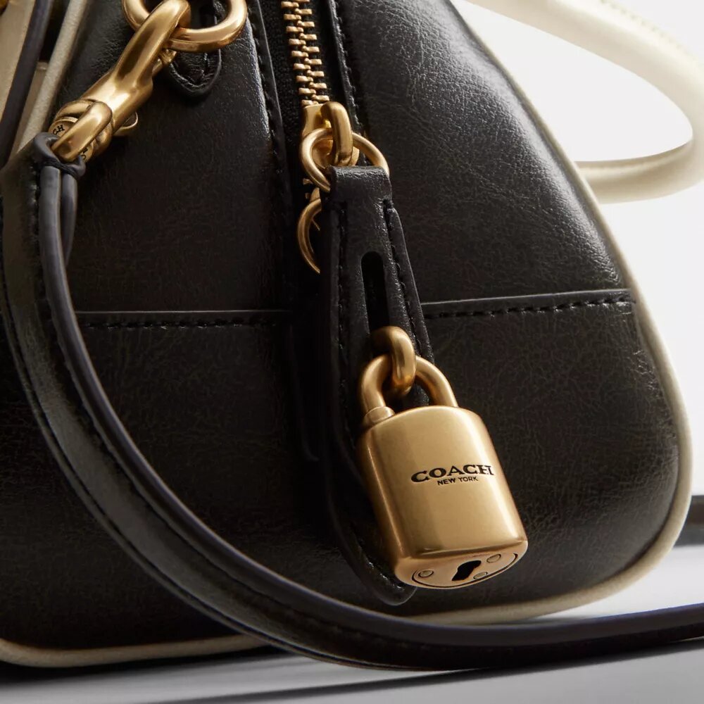 Bowling Top Handle Bag