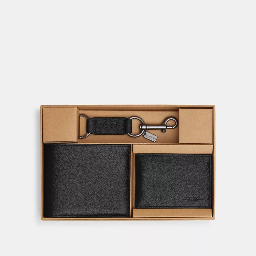 Boxed 3-in-1 Wallet Gift Set
