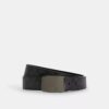 Boxed Plaque and Harness Buckle Cut-To-Size Reversible Belt, 38 Mm