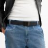 Boxed Plaque and Harness Buckle Cut-To-Size Reversible Belt, 38 Mm