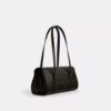 Bridget Flap Shoulder Bag in Loved Signature Canvas with Charms