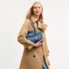 Bridget Flap Shoulder Bag in Signature Denim