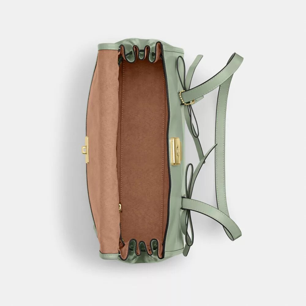 Bridget Flap Shoulder Bag with Bows