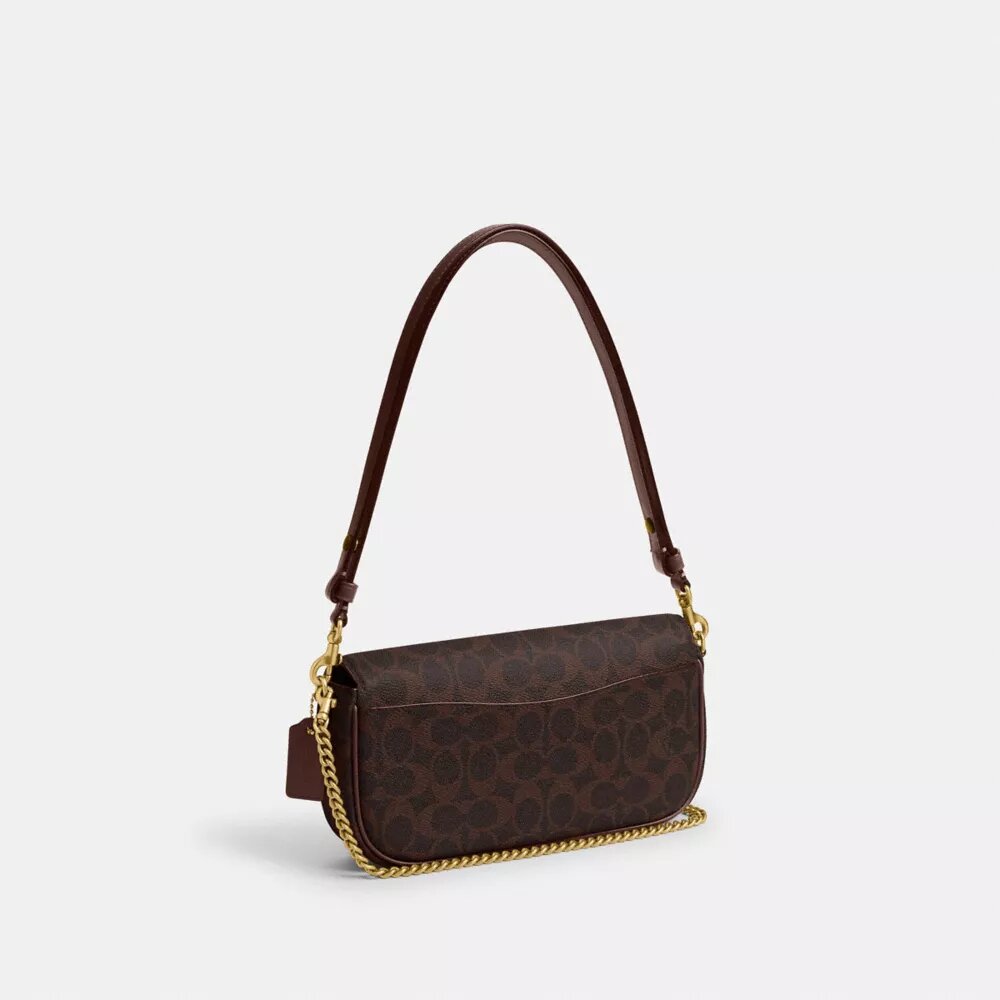 Brook Flap Chain Bag in Signature Canvas